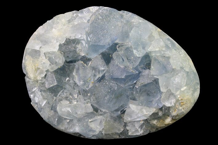 Crystal Filled Celestine (Celestite) Geode Section - Madagascar #161204